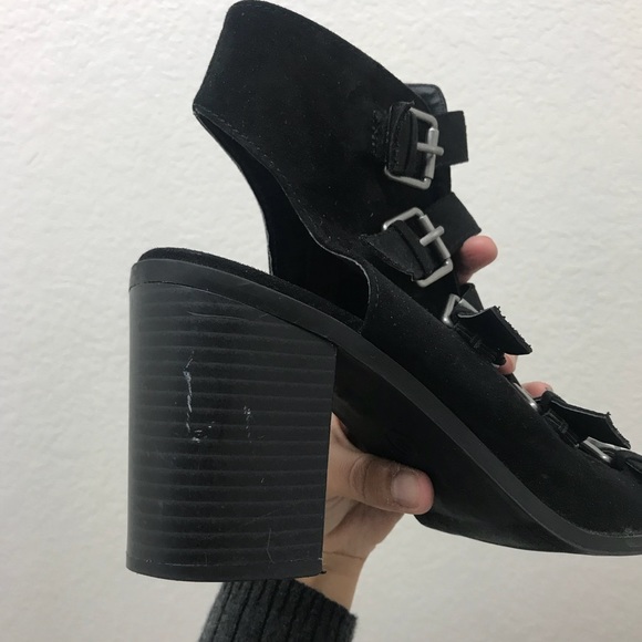 Dolcetta Multi Silver Buckles Block heel - Picture 4 of 7